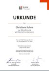 Urkunde Kuhne